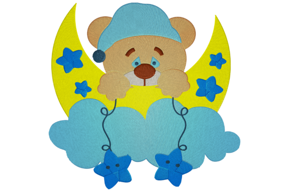 Bear Goodnight: A Charming Addition to Your Embroidery Projects