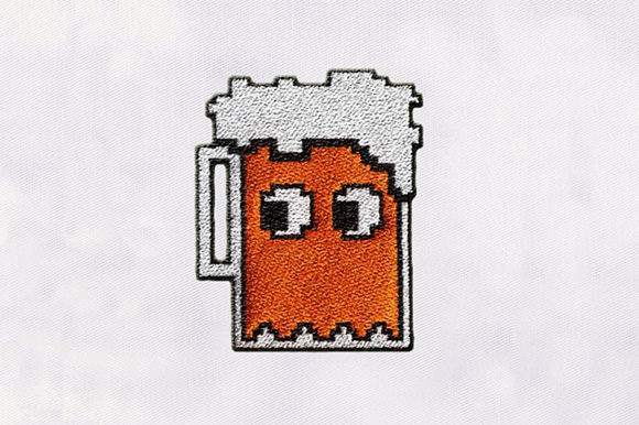 Beer Cup Design: A Festive Addition for Seasonal Embroidery