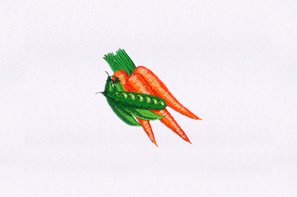 Carrot Peas Design: A Practical Embroidery Review