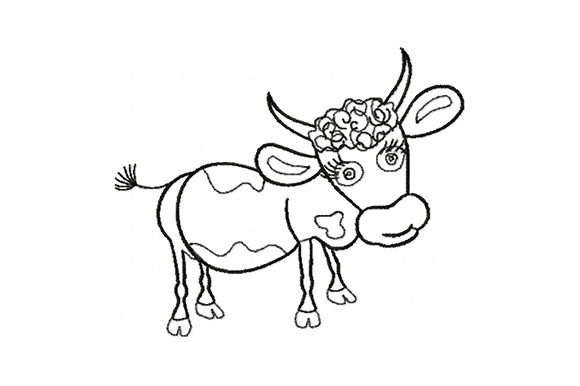 Funny Farm Bull: A Business Embroidery Review