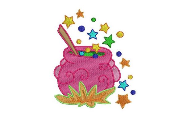Magic Cacerole: A 4x4 Halloween Embroidery Review