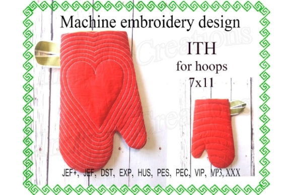 Potholder - in the Hoop for Boutique Apparel