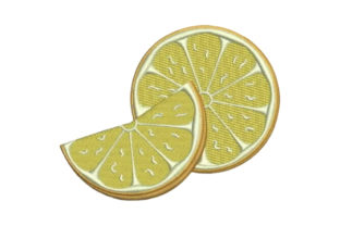 Review: Sliced Lemon Embroidery Design