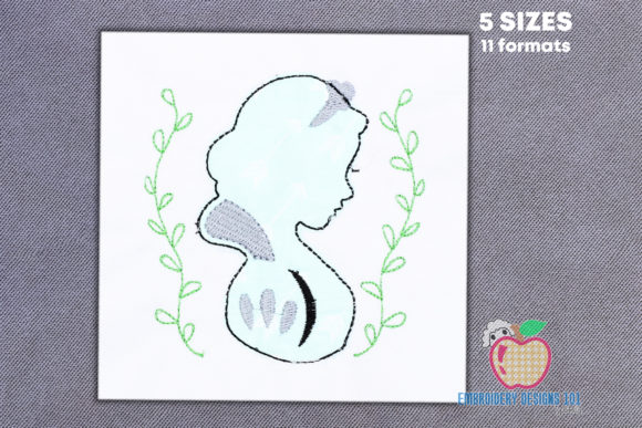 Snow Princess Silhouette Stitch Applique Review