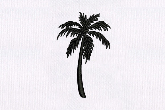 Stunning Palm Tree: A Summer Nostalgia Embroidery